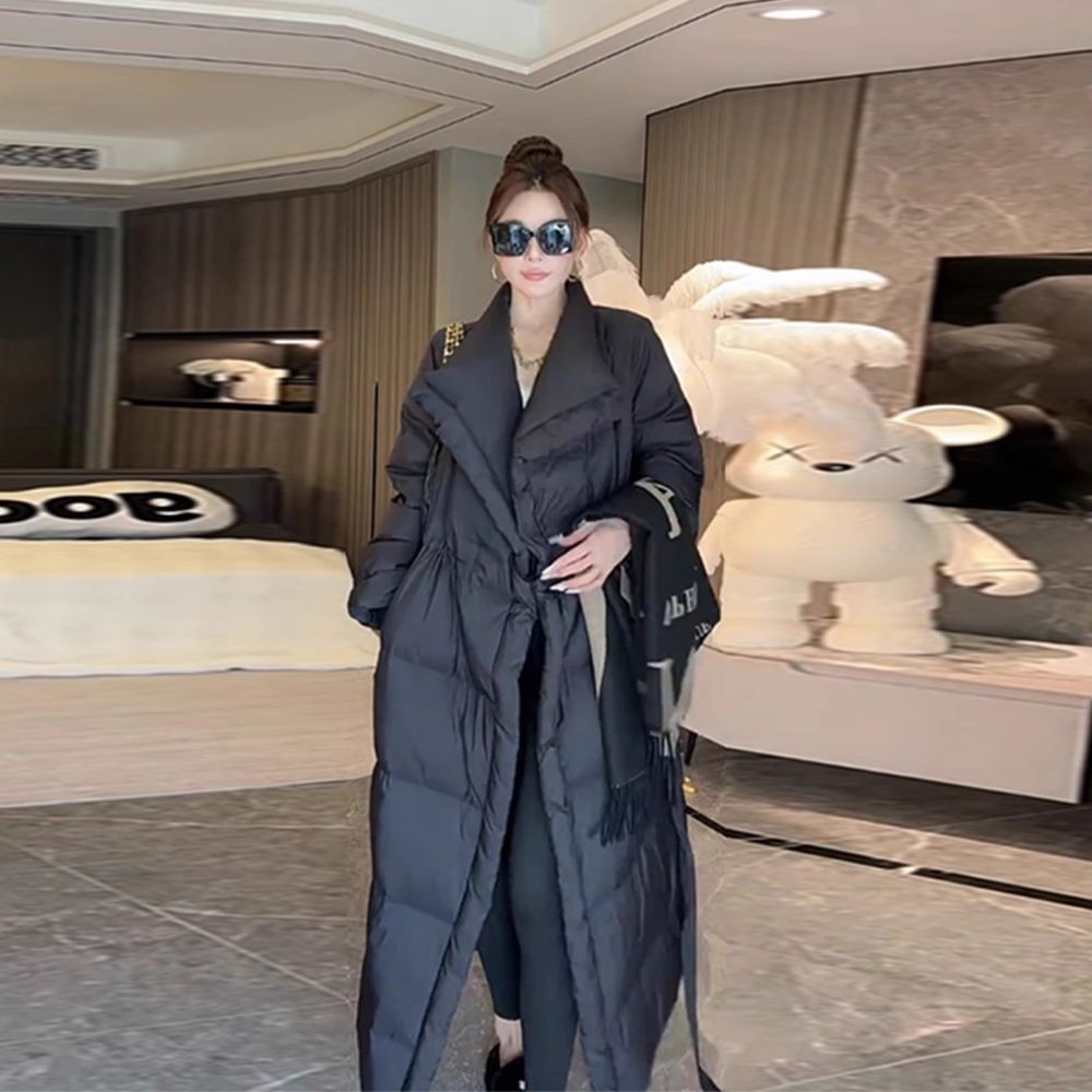 韩版时尚气质宽松羽绒棉