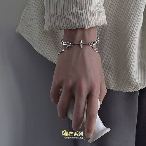 潮邦不锈钢高级感ins风手链