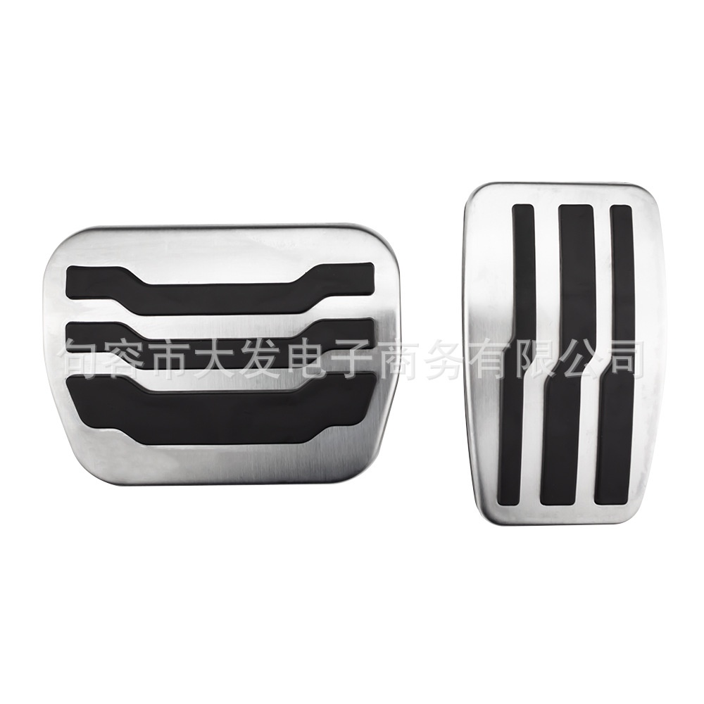 适用09-15款于福特猛禽F150油门踏板金属装饰原厂款刹车脚踏板不