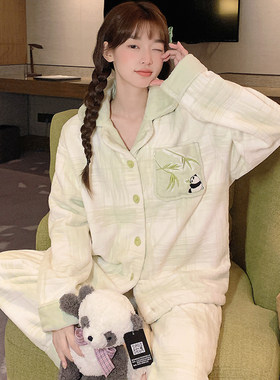 网红珊瑚绒中大童甜美风少女