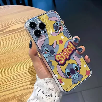 搞怪史迪仔适用14pro可爱15plus苹果手机壳iphone16欧美13小众12