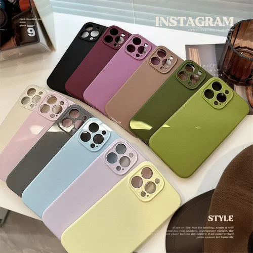 高品质真液态硅胶iPhone15苹果手机壳16promax全包12防摔13适用11