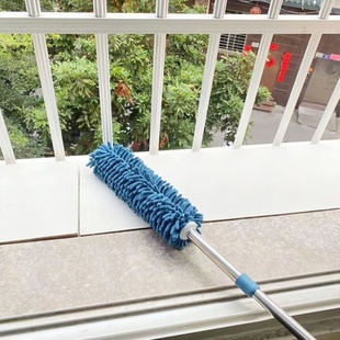 擦防盗窗清洗神器防盗网清洁工具不锈钢窗户栏杆察防护栏打扫刷子