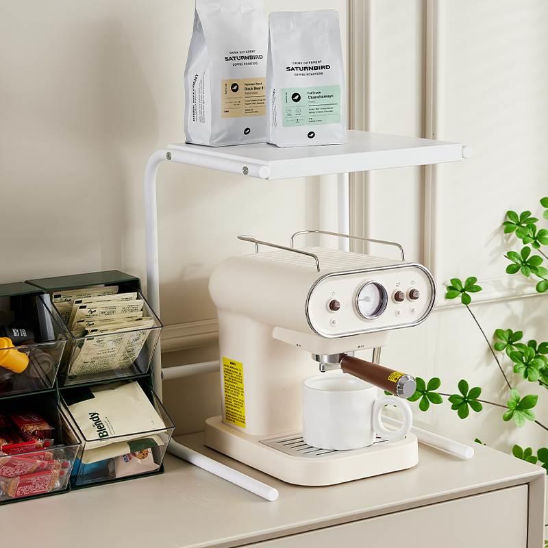 厨房置物架台面咖啡机收纳微波炉烤箱空气炸锅电器加高大尺寸架子