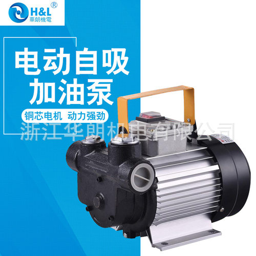 厂家220v电动自吸加油泵大功率抽油泵大流量抽油机柴油泵煤油