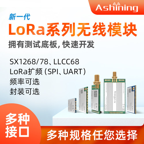 SX1278/LLCC68无线loRa串口模块