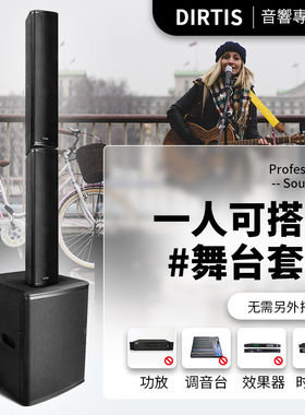 DIRTIS有源线阵音柱舞台
