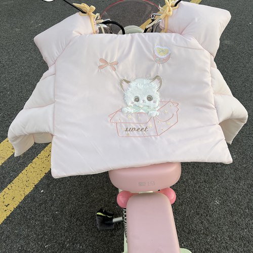 电动车挡风被冬季款加绒加厚防水