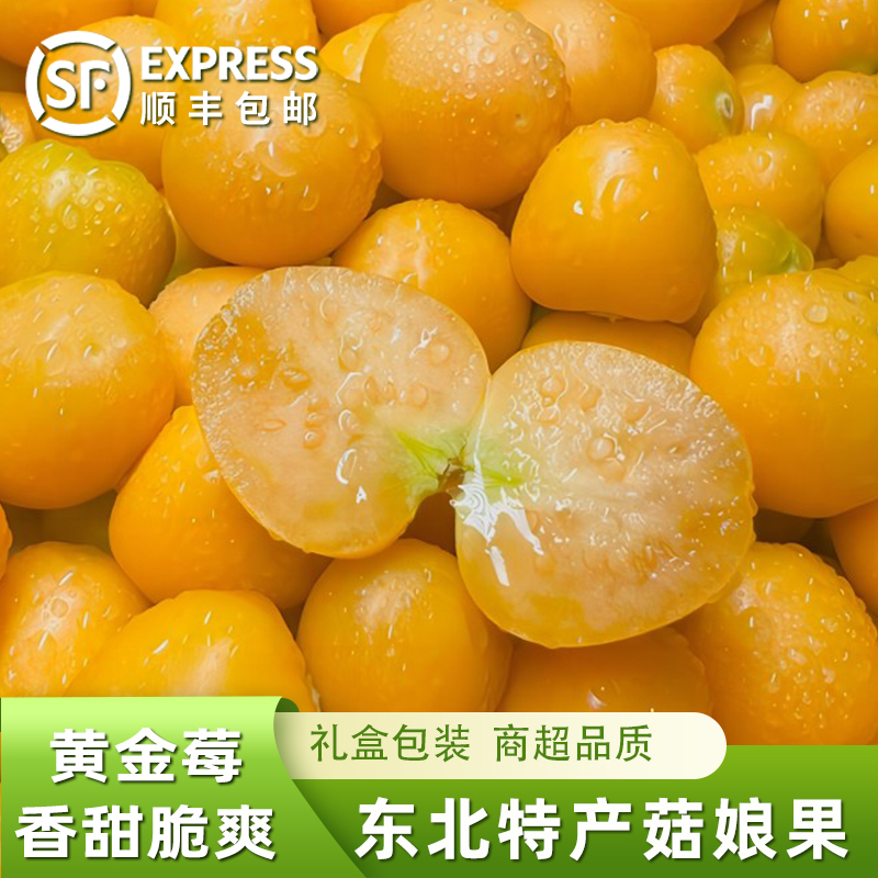 东北特产菇娘果香甜黄金莓