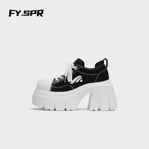 FYSPR方元日记厚底增高帆布鞋