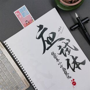 应试体字帖考试字体适合高初中生练的字帖女生行楷大气清秀临摹本
