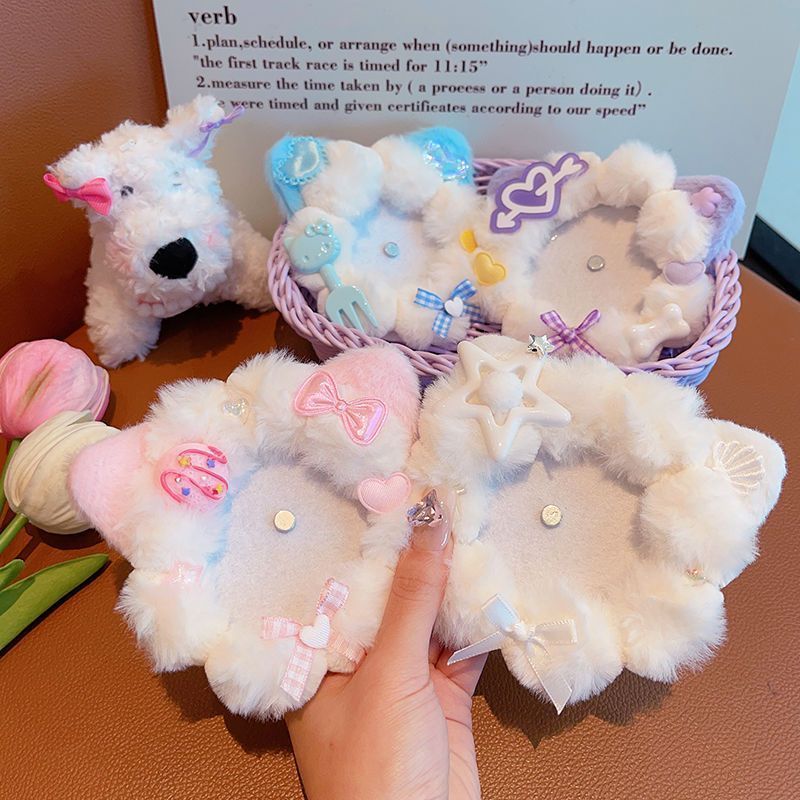 毛绒卡套超萌超可爱猫耳