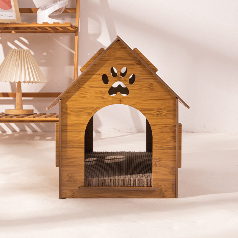 猫窝猫抓板一体耐磨带窗户可拆卸木质猫别墅四季通用加厚猫咪房子,宠物/宠物食品及用品,猫笼子/猫别墅,淘宝优惠券,粉丝福利购,淘宝优惠卷