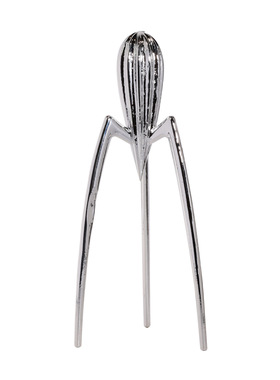 现代简约软装摆件样板间售楼处茶几金属三角叉铸铁章鱼榨汁机摆件