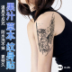 暗黑凤凰果汁草本纹身贴男女手臂半永久持久防水花臂贴纸 两张