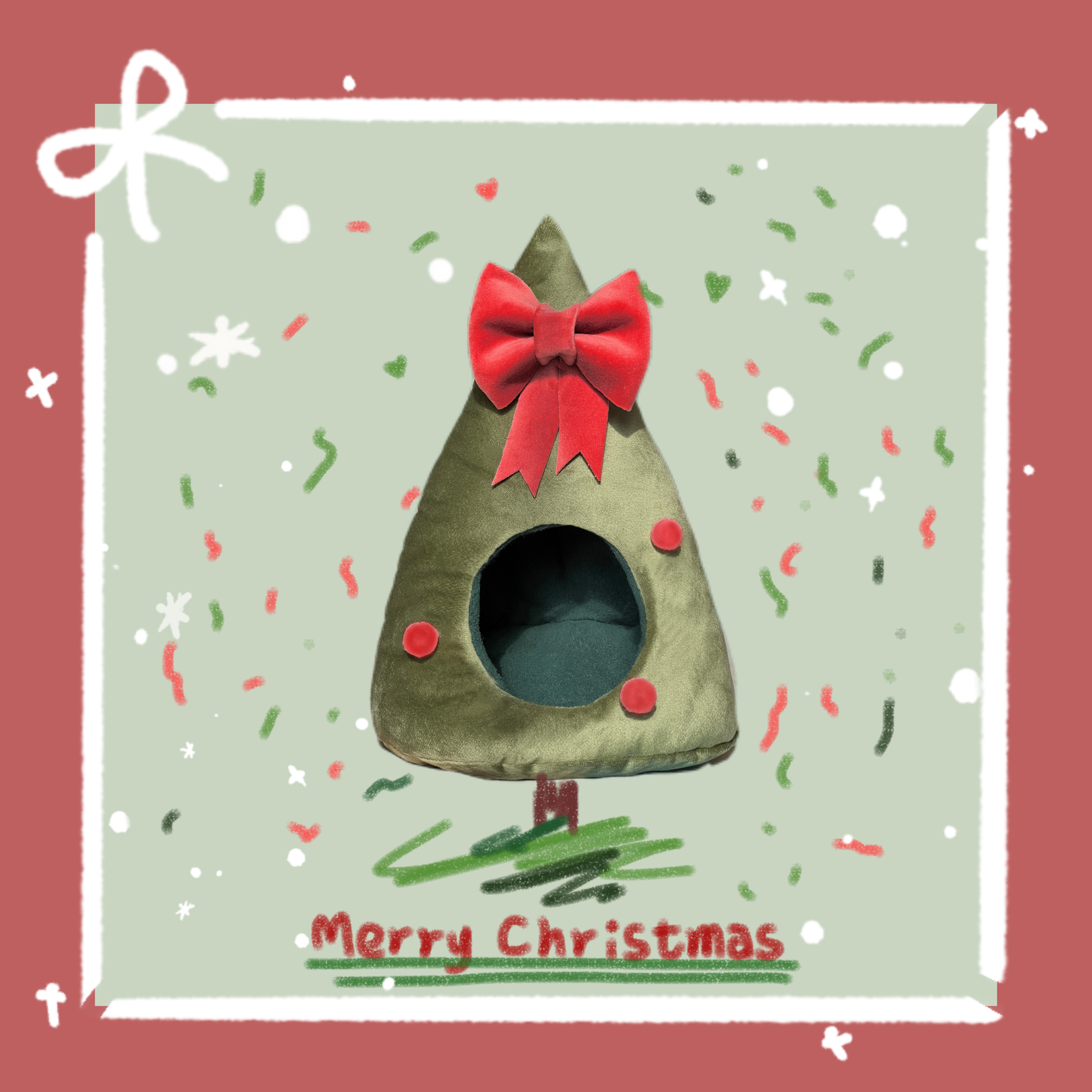 MerryChristmas绿绿圣诞树窝窝