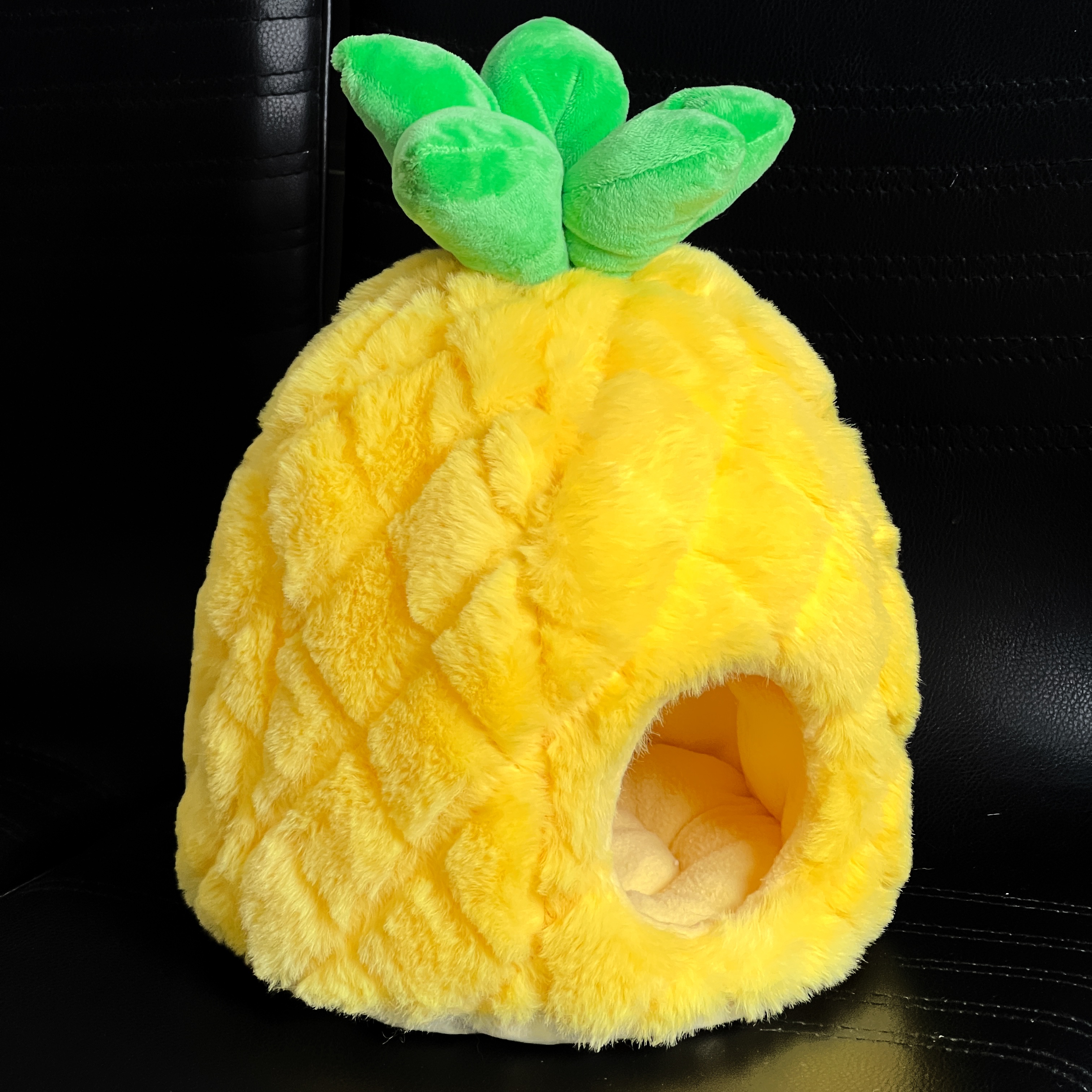 毛绒菠萝秋冬躲避保暖仓鼠豚鼠荷兰猪龙猫刺猬蜜袋鼯花枝鼠兔子鸟