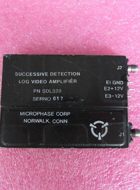 SDL328 2-8GHz -70-0dBm范围射频微波连续检波对数视频放大器