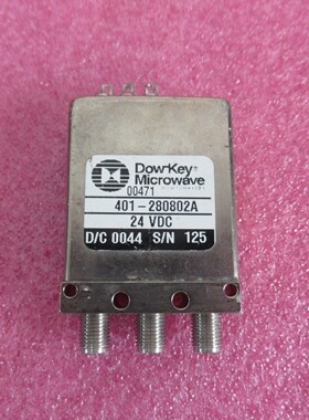 DOW-KEY 401-280802A 24V 18GHz SMA SPDT 带TTL控制 同轴开关