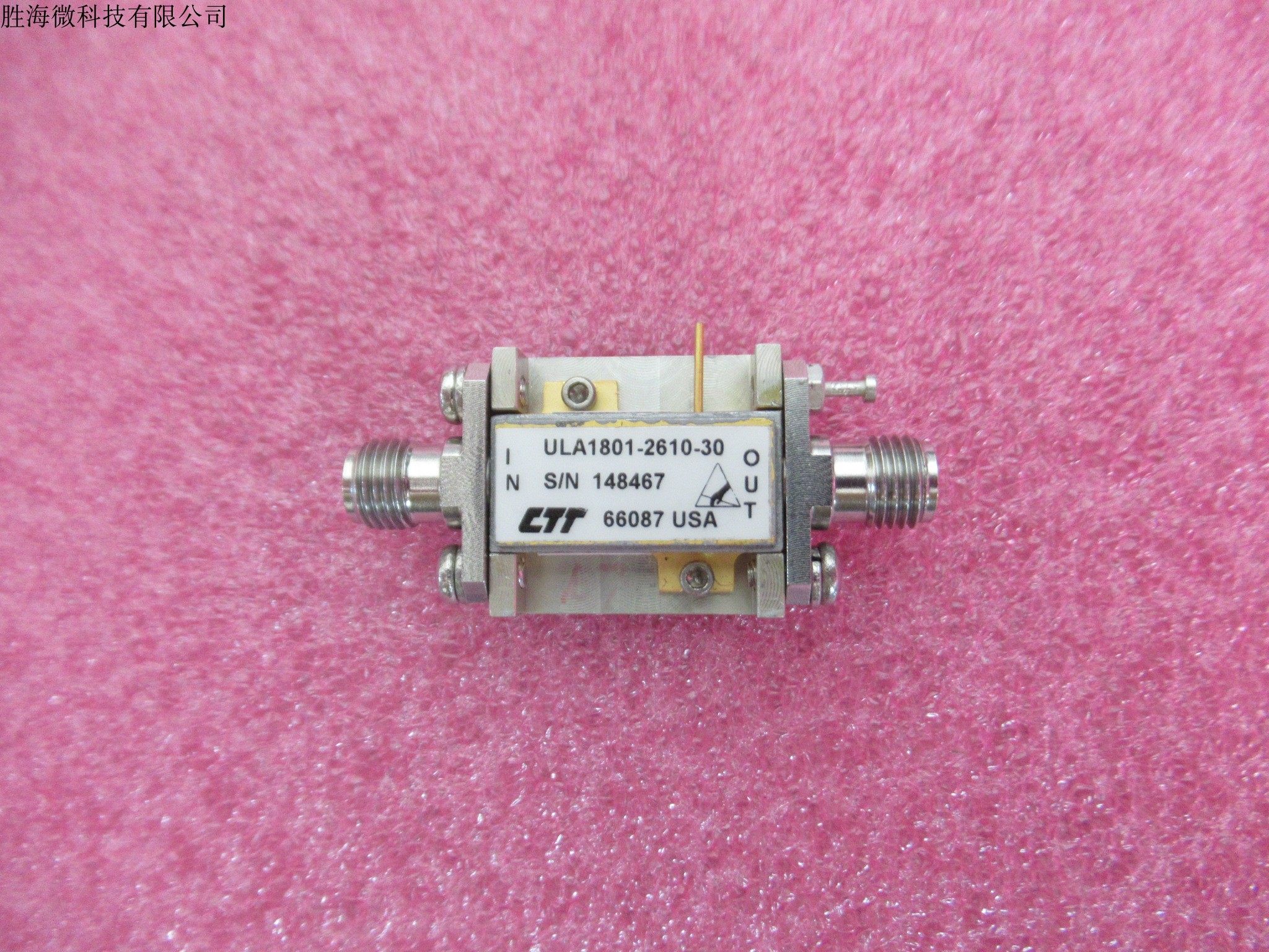 CTT1-18GHz放大器28dB10dBm