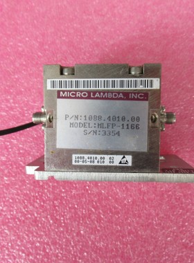 MICRO LAMBDA.INC MLFP-1166 500MHz-40GHz YIG滤波器 回收