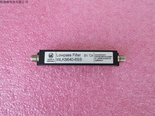 WI进口WLKS640-6SS DC-670MHz SMA RF射频微波同轴低通滤波器