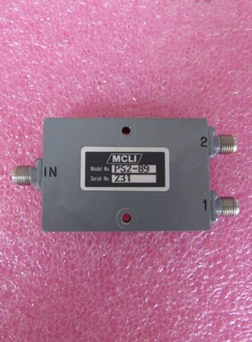 MCLI进口PS2-89 500-2800MHz 30W SMA 一分二射频微波同轴功分器