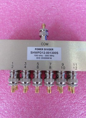 SHWPD12-001300S100KHz-300MHz1W一分12射频微波功率功分器