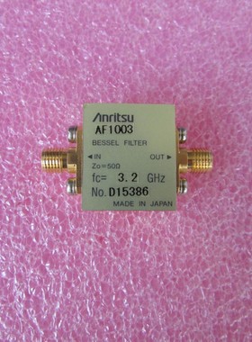 Anritsu进口AF1003 DC-3.2GHz SMA RF射频微波同轴低通滤波器