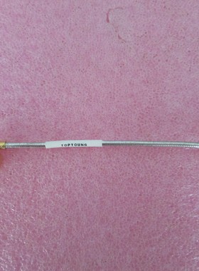 TOPYOUNG DC-18GHz SMA公直角 14CM 射频微波同轴半柔电缆跳线