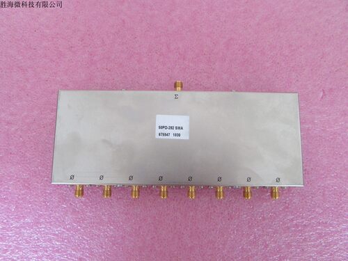 JFW 500-3400MHz 0.5-3.4GHz SMA 10W 射频微波同轴一分八功分器