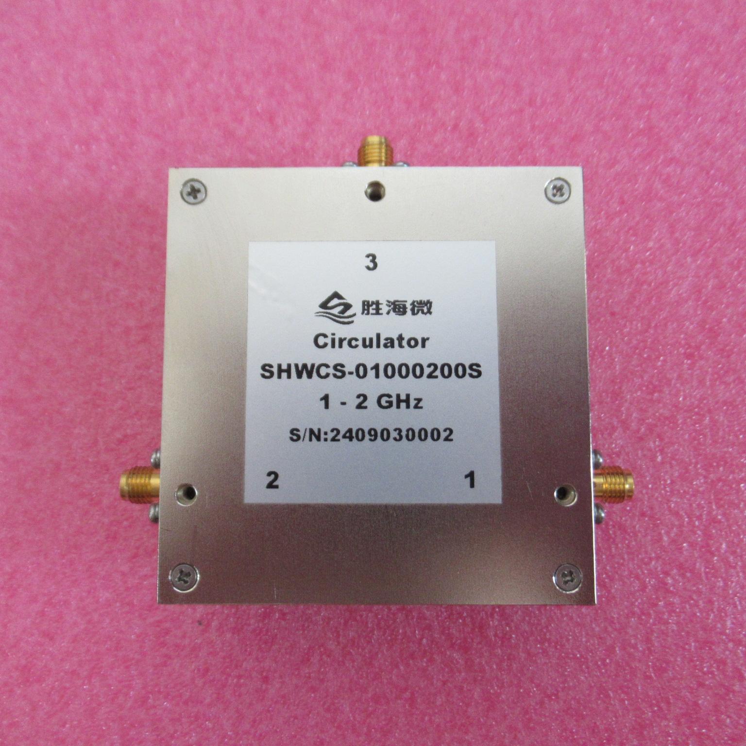 1-2GHzSMA母100W同轴环形器