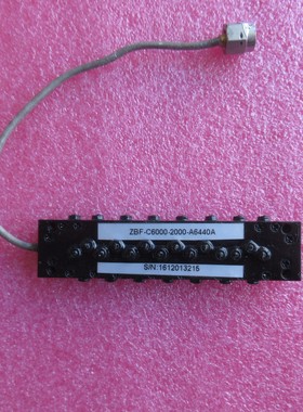 中心频率6000MHz 带宽2000MHz 5000-7000MHz 射频微波带通滤波器
