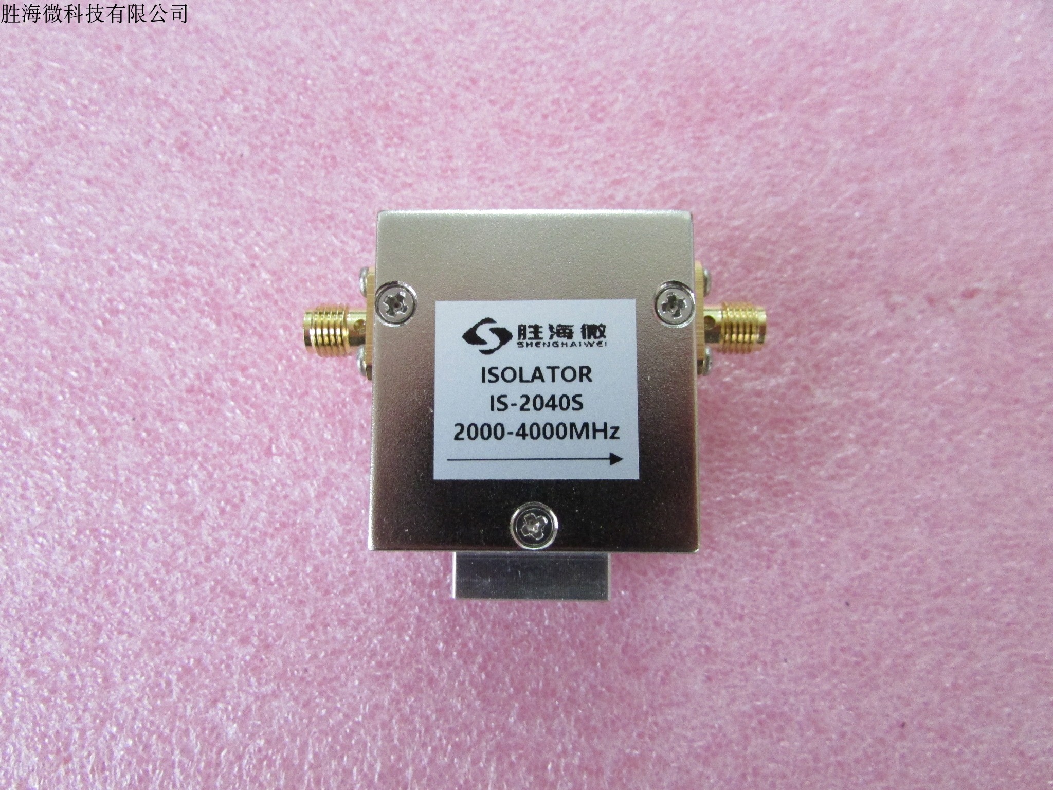 2-4GHzS波段SMA隔离器