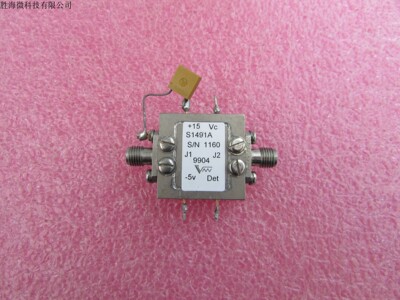 进口S1491A 100KHz-5GHz 24dB 20dBm SMA射频 低噪声功率放大器