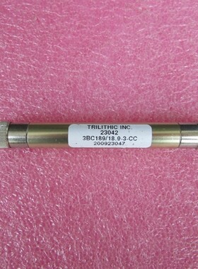 TRILITHICINC进口3BC189/18.9-3-CC BNC母射频同轴带通滤波器