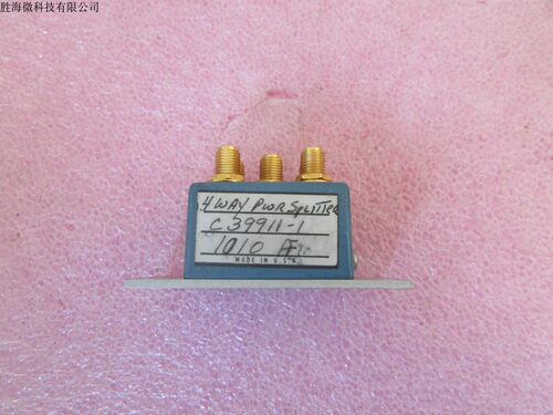 MAC进口 C39911-1 SMA 射频微波 一分四 功率功分器