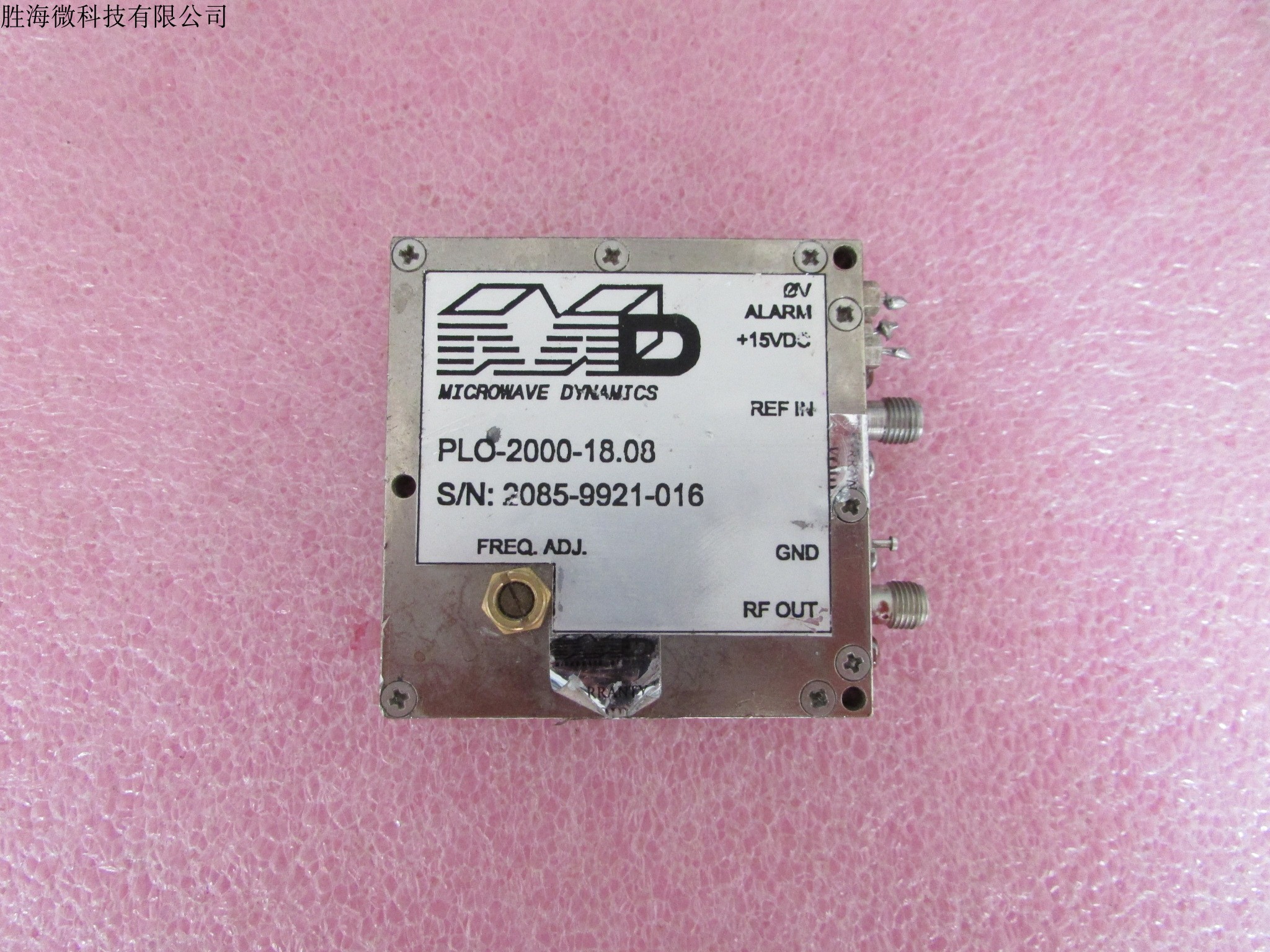 DYNAMJCS PLO-2000-18.08  18.08GHz SMA 15V 射频微波振荡器