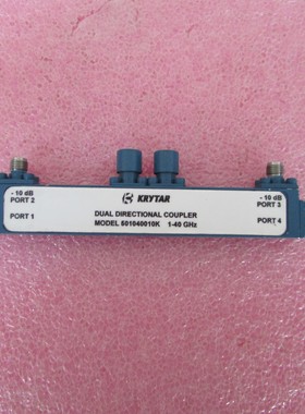 KRYTAR 501040010K 1-40GHz 2.92mm 10dB 超宽带双定向耦合器