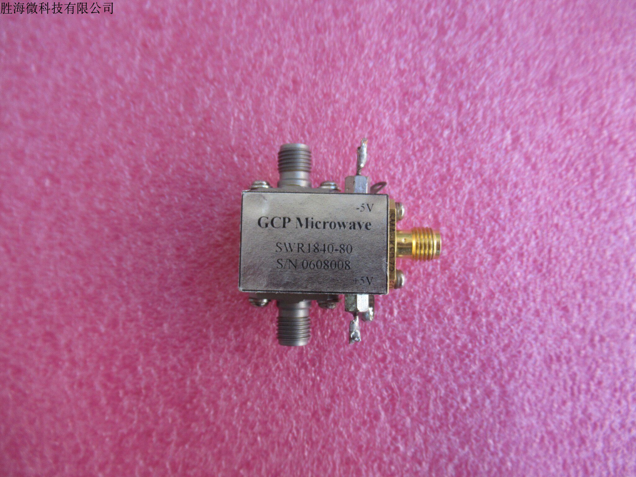 GCP进口 SWR1840-80 4-40GHz 2.92mm SPDT射频PIN电子固态开关