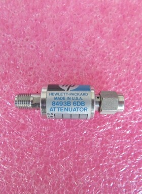 HP进口8493B DC-18GHz 6dB 2W 射频微波同轴高精密固定衰减器