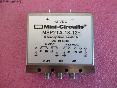 Mini同轴开关MSP2TA-18-12+