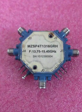 进口1-18GHz 20dBm 100ns SP4T TTL控制 射频PIN电子开关