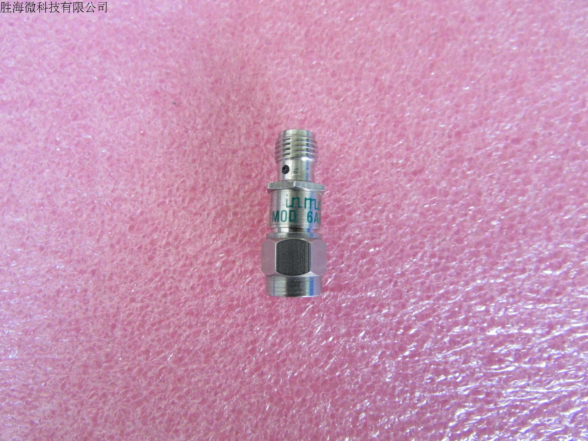 INMET进口 6AH-6  6dB DC-18GHz 2W SMA RF 射频微波同轴固定衰减器 质量包好，包能用  可提供详细测试图  成色好 品      牌:   INMET 型      号：6AH-6 衰 减  量:  6dB 频      率: DC-18GHz 可提