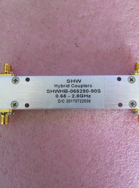 SHWHB-065280-90S 0.65-2.8GHz SMA 90度耦合电桥 3dB电桥