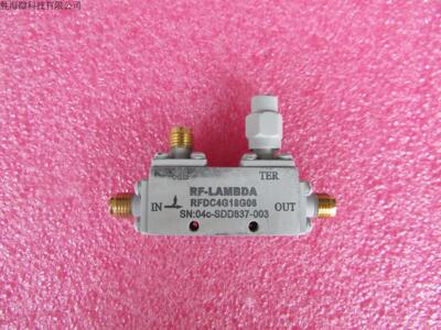 进口 RFDC4G18G06  4-20GHz  6dB SMA 50W 射频同轴定向耦合器
