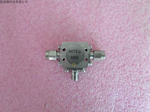 M30 MITEQ 3.0-15GHz SMA RF 射频微波同轴高频双平衡混频器 Double Balanced Mixer Octave Band RF:3.0 - 15.0 GHz LO:3.0 - 15.0 GHz IF:DC - 3000 MHz LO Pow