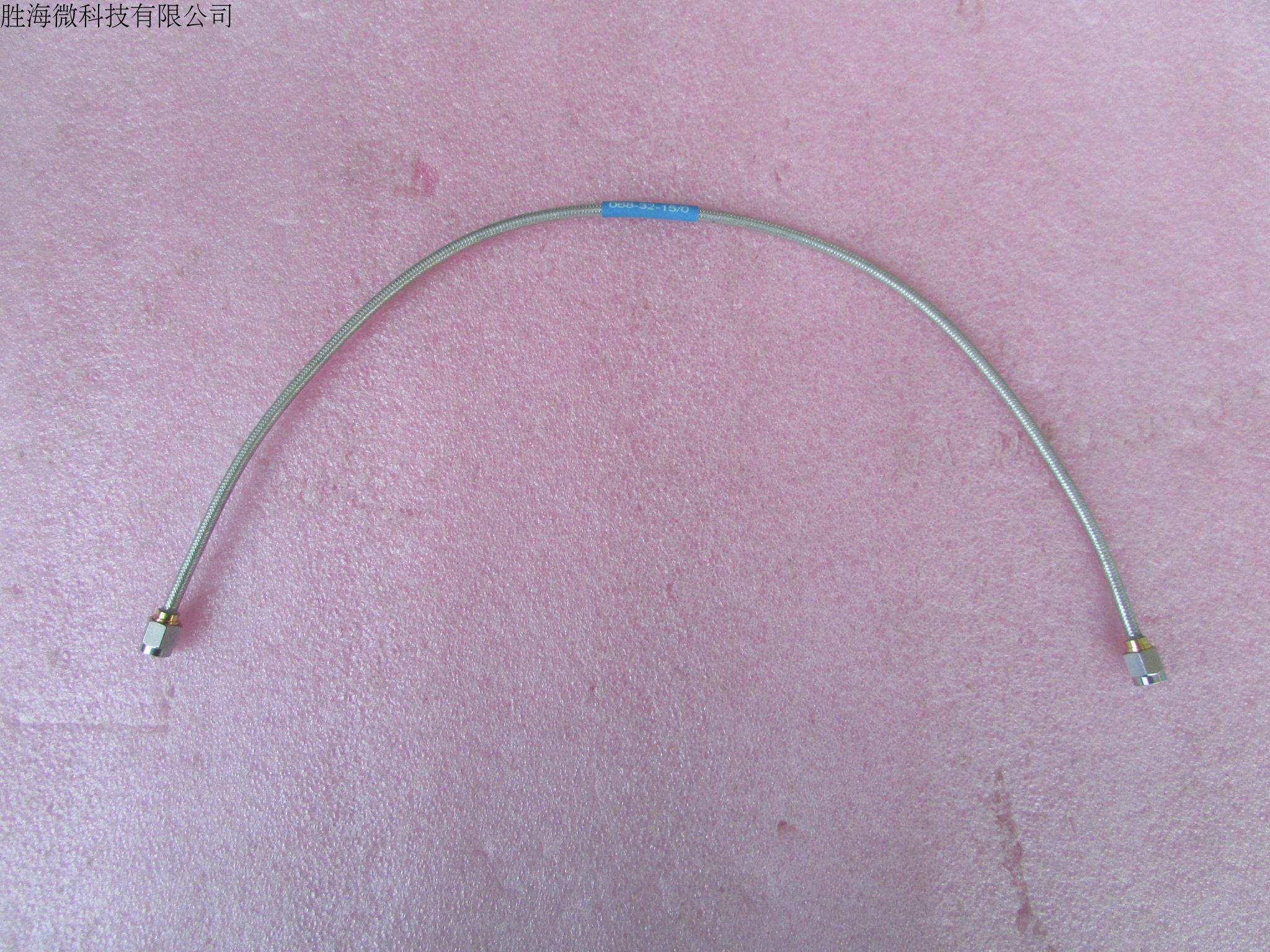 进口 DC-26.5GHz SMA双公 38CM 射频微波同轴电缆跳线  频率范围：DC-26.5GHz    接头：SMA公-SMA公 长度：38CM