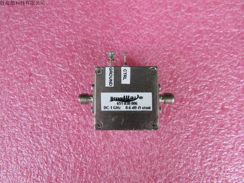 进口 651-030-006 DC-1GHz 0-6dB 6V 射频微波电控衰减器