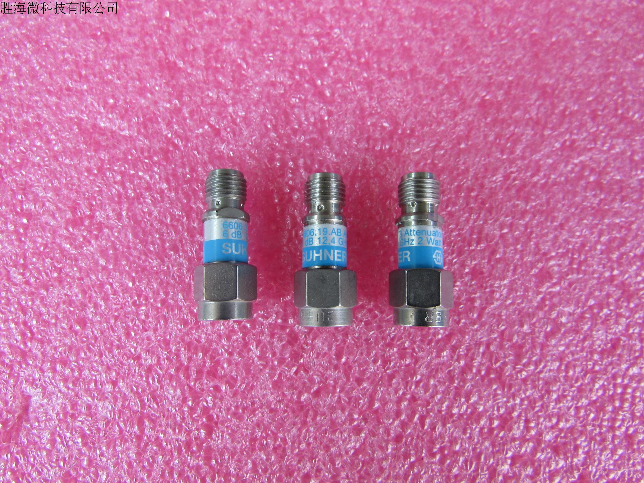 H+S进口 6606.19.AB  6dB DC-18GHz 2W SMA RF 射频微波同轴固定衰减器 质量包好，包能用  可提供详细测试图  成色好 名      称：同轴固定衰减器 品      牌:   H+S 型      号：6606.19.AB 衰 减  量:  6dB 频